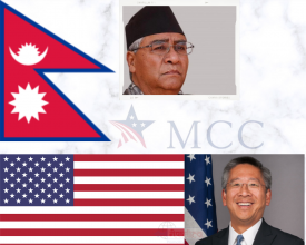 आज प्रधानमन्त्री देउवासँग अमेरिकी सहायक विदेशमन्त्रीले भेट्दै